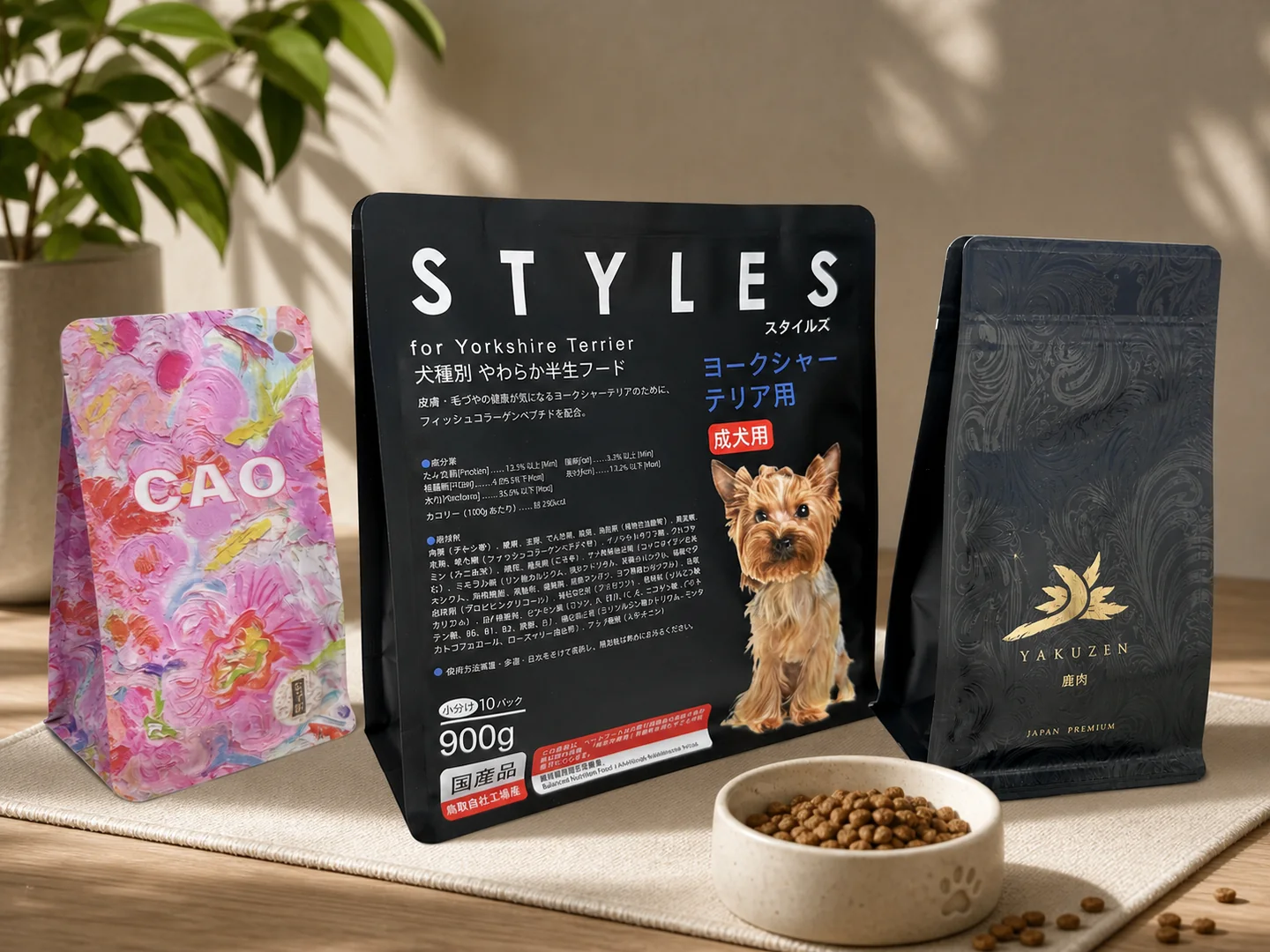Recommended formats packaging feature