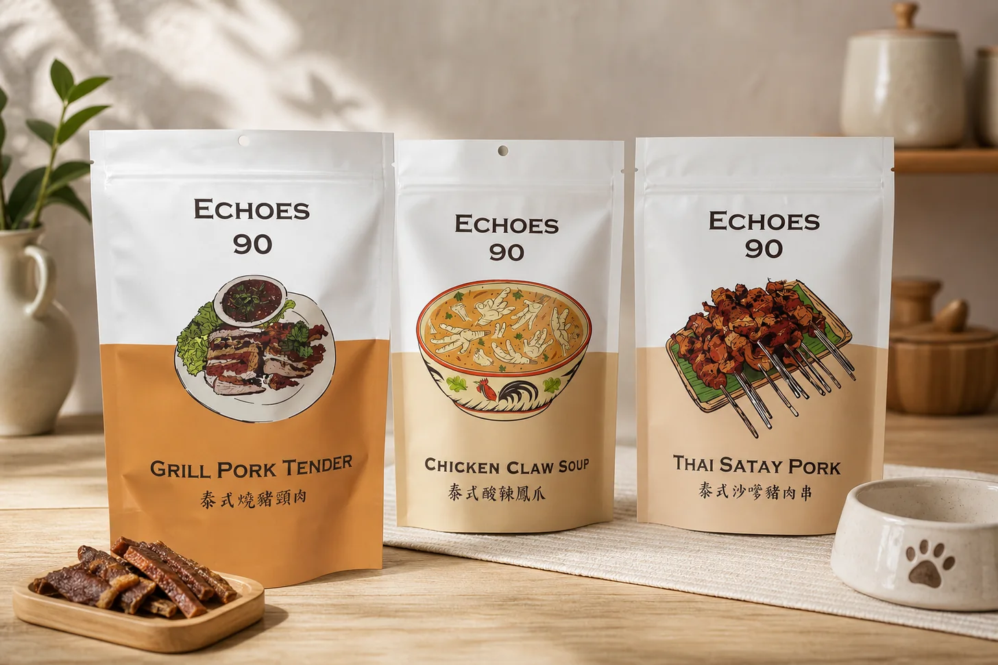 Zippers & reclosure packaging example