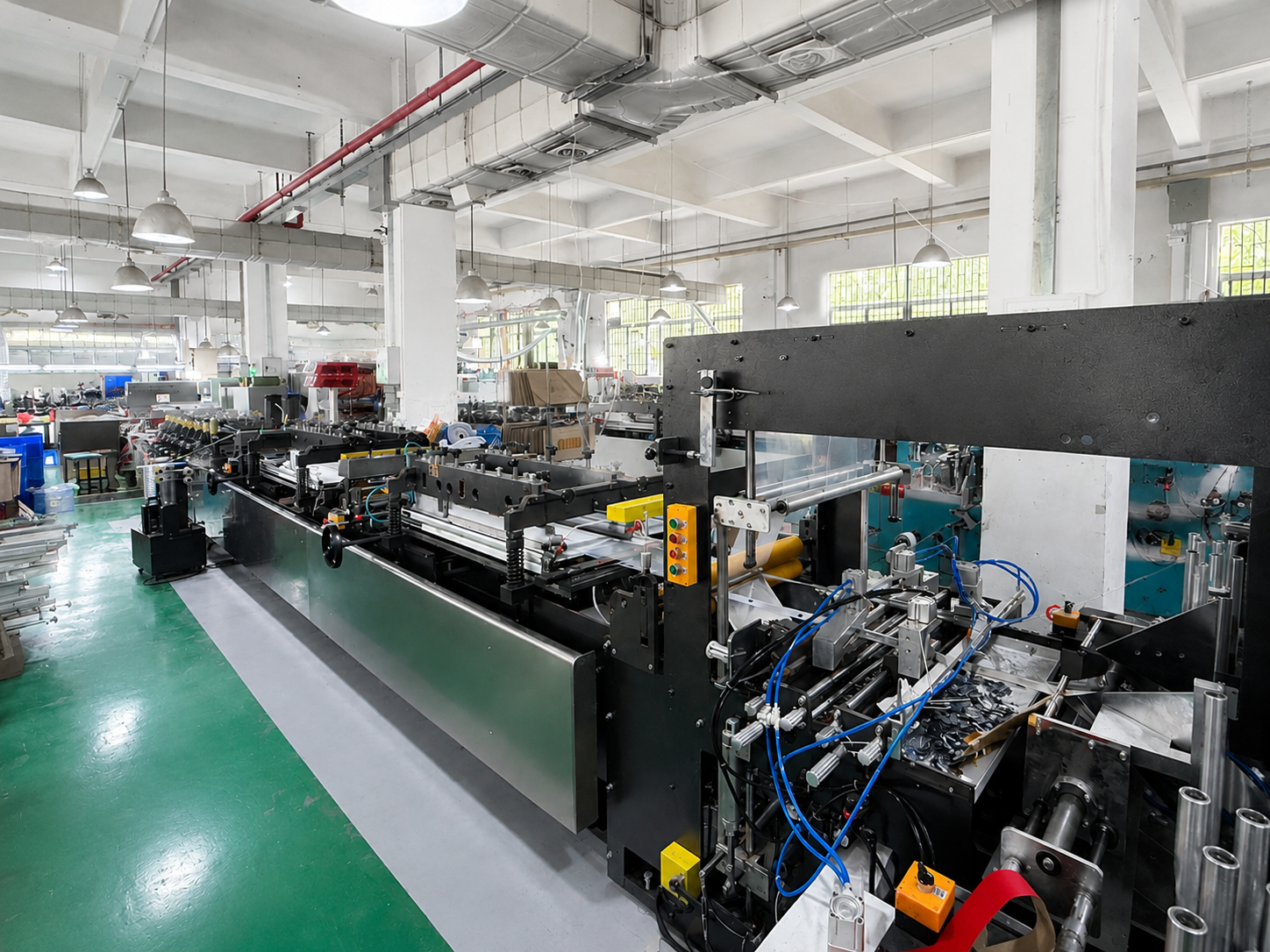 Flexible pouch production and quality inspection